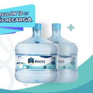Bidón PET + Recarga 12 Litros – Recarga de Agua Purificada 20 Litros a Domicilio