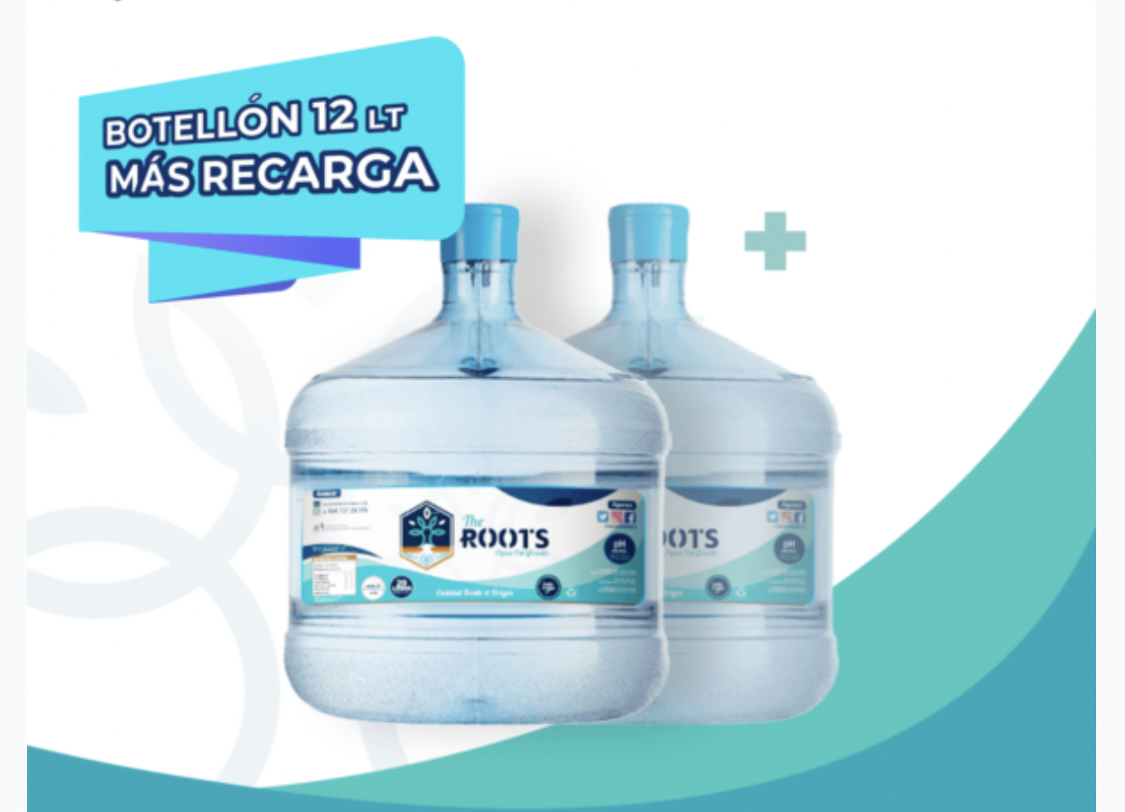 Bidón PET + Recarga 12 Litros – Recarga de Agua Purificada 20 Litros a Domicilio