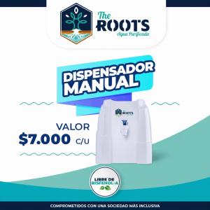 Dispensador Basico Blanco  – Agua Purificada a Domicilio