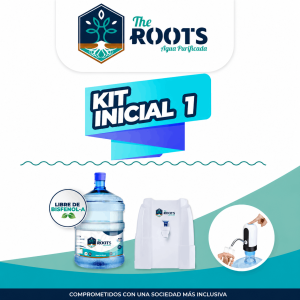 Kit inicial – 1 Bidon de 20L + 1 Dispensador Básico Blanco o USB + Despacho Incluido