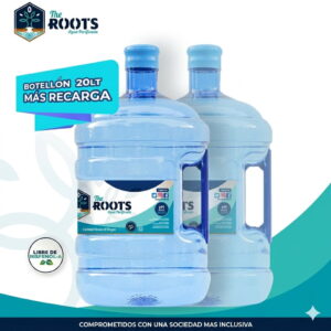Bidón PET + Recarga 20 Litros – Recarga de Agua Purificada 20 Litros a Domicilio