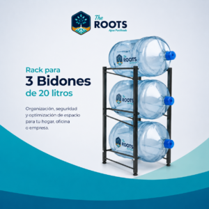 Dispensador para 3 bidones chat