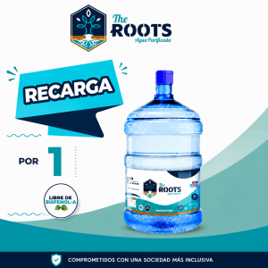 Recargas de 20 litros de agua purificada + Despacho Incluido